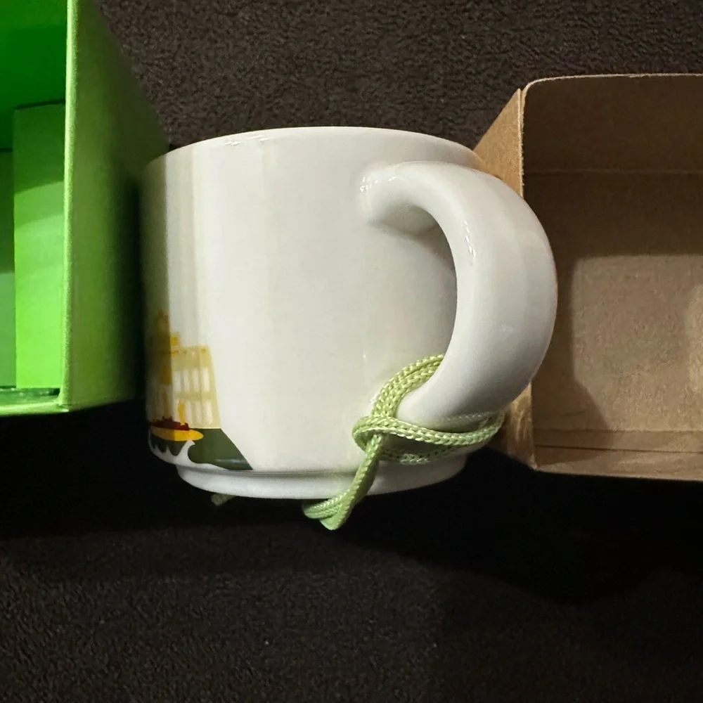 Starbucks Italy 2oz YAH ornament